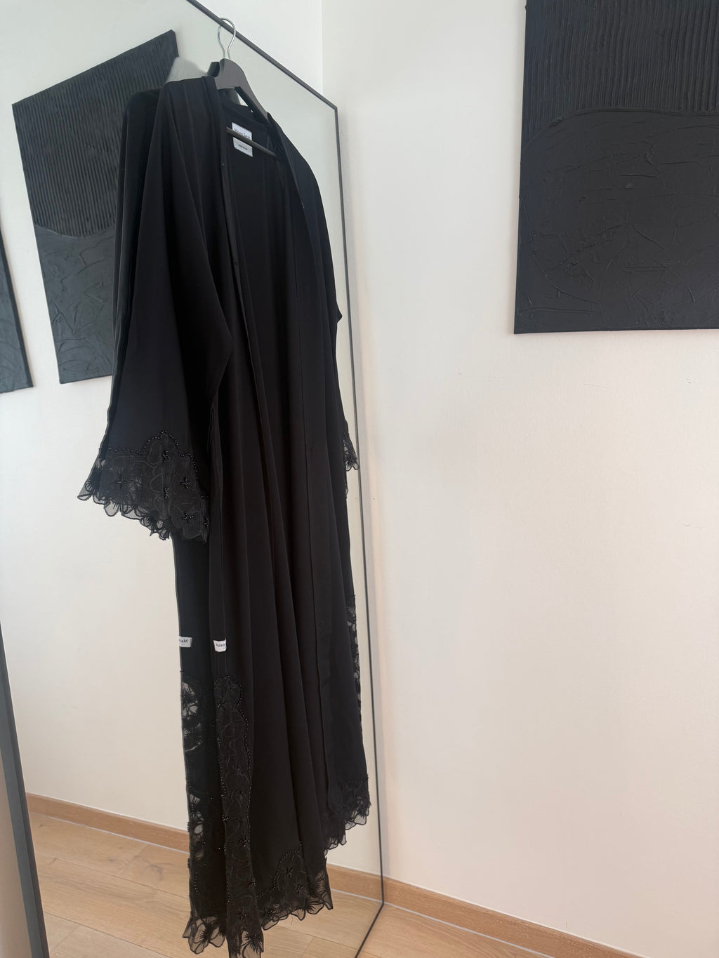 Abaya Signature - Dentelle Noire