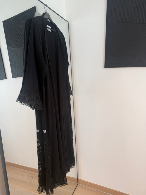Abaya Signature - Dentelle Noire