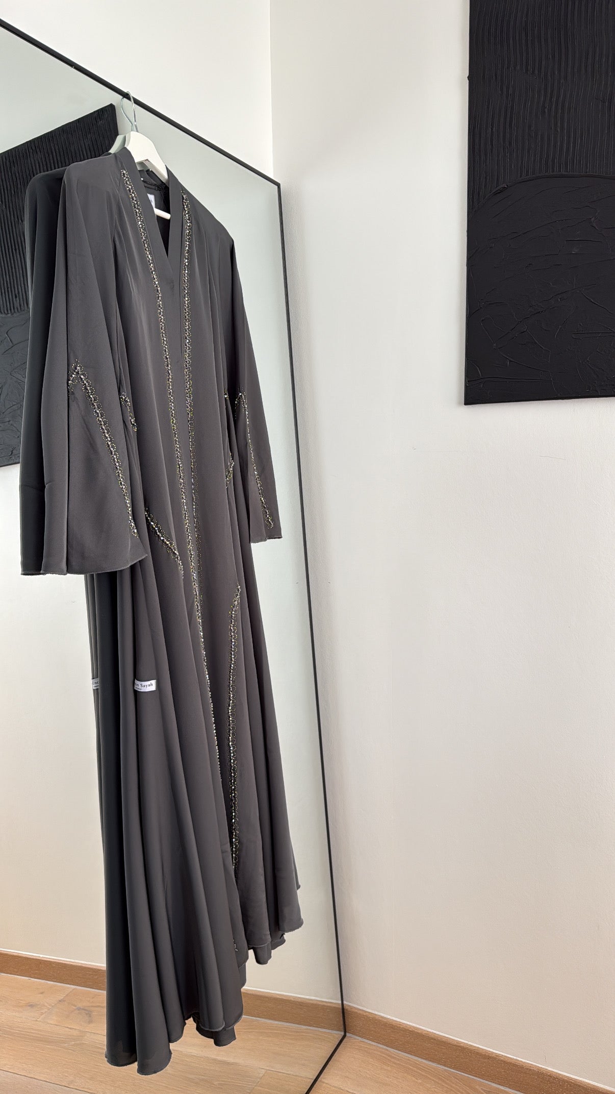 Abaya Perle Grise